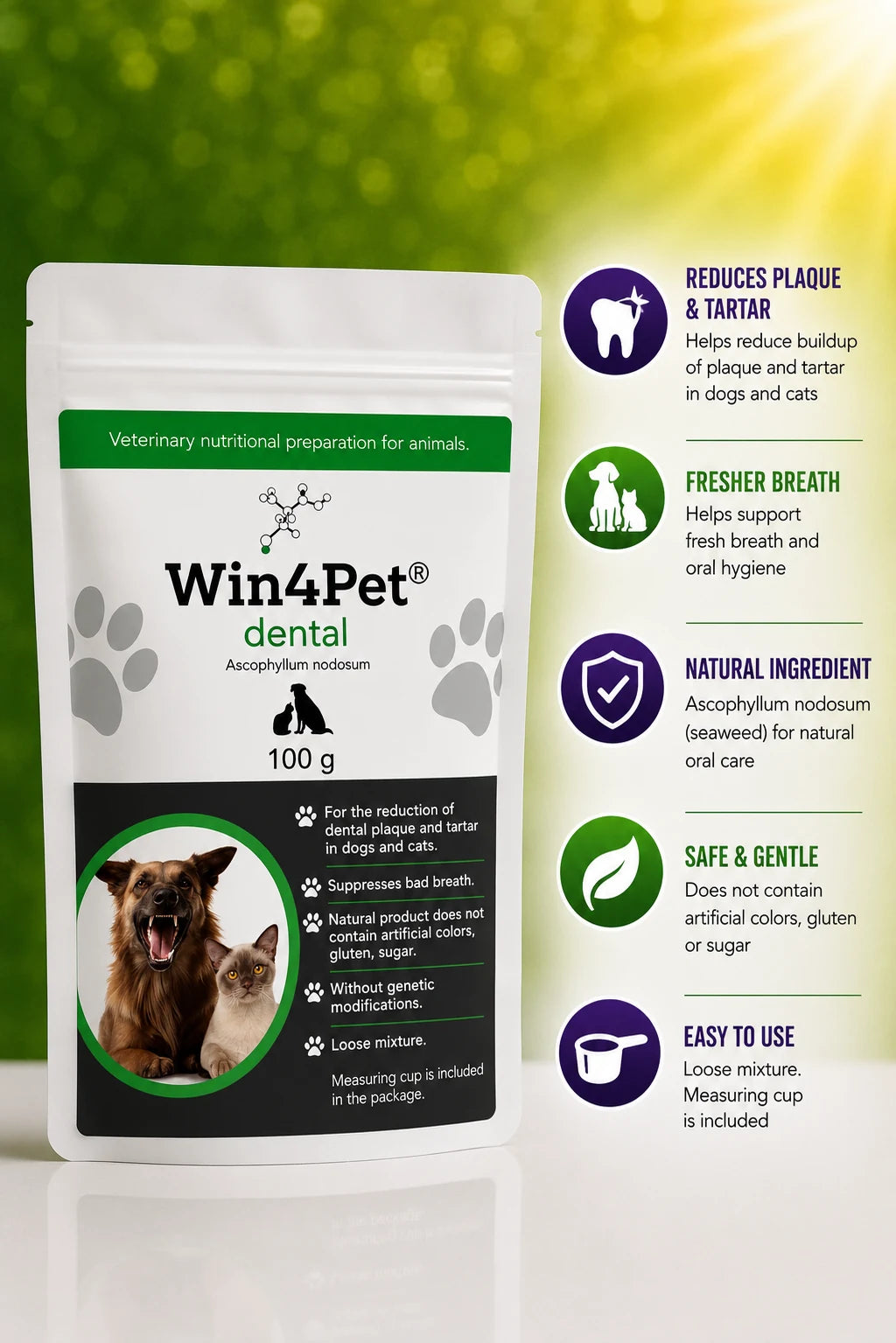 Seaweed Dental Powder For Pets